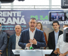  governador Carlos Massa Ratinho Junior anunciou nesta terça-feira (07) um pacote bilionário de investimentos em infraestrutura em diversas regiões do Paraná. 