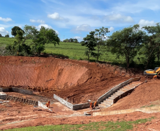 Obras de recuperação de rodovia em Tamboara, no Noroeste, entram na reta final