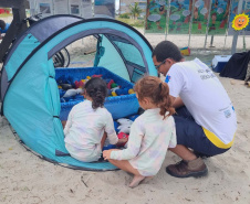 Estado promove atividades educativas dentro do Ecoespaço Trilha Ambiental, em Guaratuba