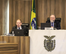 O secretário de Estado da Saúde, César Neves, e o diretor geral,  Nestor Werner Junior, realizam  nesta terça-feira (07), a prestação de contas da pasta em audiência na Assembleia Legislativa do Paraná. 