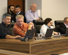 O secretário de Estado da Saúde, César Neves, e o diretor geral,  Nestor Werner Junior, realizam  nesta terça-feira (07), a prestação de contas da pasta em audiência na Assembleia Legislativa do Paraná. 