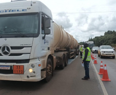DER ativa balança de fiscalização de cargas em Guarapuava