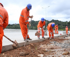 Obra na Rodovia dos Minérios tem avanços na construção de viadutos e pontes 