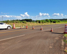 PR-492 Tamboara bloqueio