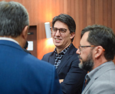 encontro com prefeitos, secretários e técnicos da Região Metropolitana de Curitiba.