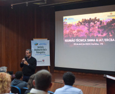 encontro com prefeitos, secretários e técnicos da Região Metropolitana de Curitiba.
