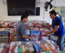 Copel entrega 94 toneladas de alimentos a instituições de educação e assistência social