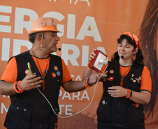 ExpoLondrina tem aula de campo sobre uso seguro da energia elétrica