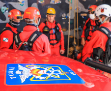 Em evento da ONU, bombeiros do Paraná buscam integração em rede internacional de ajuda humanitária