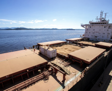 Abril começa com alta expectativa para embarque de granéis para exportação pelo Porto de Paranaguá