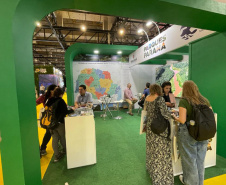 O Instituto Água e Terra (IAT) apresentou o Programa Parques Paraná durante o World Travel Market (WTM), considerada o maior evento de viagens e turismo da América Latina, em São Paulo.