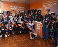 Copel orienta crianças e adolescentes na Expoingá sobre uso consciente da energia