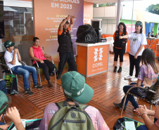 Copel orienta crianças e adolescentes na Expoingá sobre uso consciente da energia