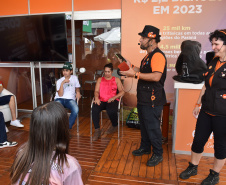 Copel orienta crianças e adolescentes na Expoingá sobre uso consciente da energia
