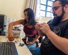 Alunos de Robótica se destacam na primeira Prova Paraná de 2023, com quase 70% de acertos no ensino médio