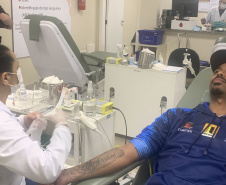 Campanha do Hemepar sensibiliza atletas e incentiva população na doação de sangue  