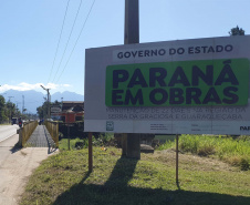 Reforma de pontes na PR-411 em Morretes