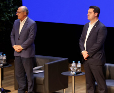 Governador com o vice presidente na FIEP