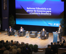 Governador com o vice presidente na FIEP
