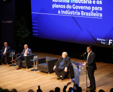 Governador com o vice presidente na FIEP
