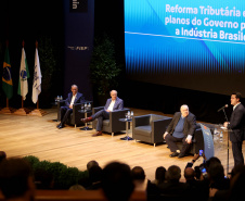 Governador com o vice presidente na FIEP