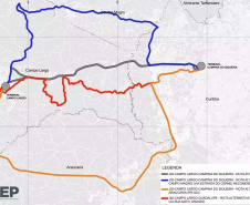 Amep define rotas alternativas para ligação Campo Largo – Curitiba em caso de acidentes na BR-277