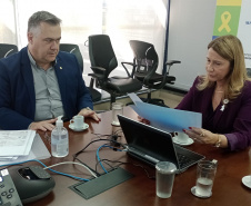 Secretário solicita investimentos do MS para nova obra do Lacen
