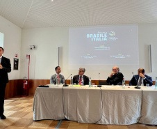 Invest Paraná na sexta missão internacional do ano, à Itália.