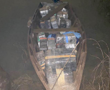 Ação integrada apreende mais de 700 quilos de drogas e cigarros contrabandeados em Foz do Iguaçu