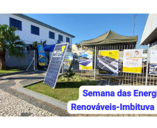 Para divulgar o programa RenovaPR Semana das Energias Renováveis segue até sexta-feira 
