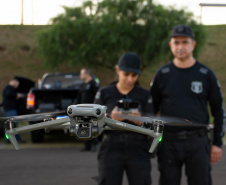 Policiais de Londrina são habilitados como pilotos de RPAS e recebem nova aeronave remotamente pilotada