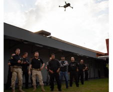 Policiais de Londrina são habilitados como pilotos de RPAS e recebem nova aeronave remotamente pilotada
