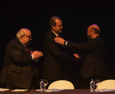 Curitiba, 23 de julho de 2023 - Abertura da 75ª Reunião Anual da SBPC - Sociedade Brasileira para o Progresso da Ciência, que aconteceu no Teatro Guaira, e contou com a presença da ministra de  Ciência, Tecnologia e Inovação, Luciana Santos.