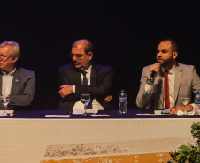 Curitiba, 23 de julho de 2023 - Abertura da 75ª Reunião Anual da SBPC - Sociedade Brasileira para o Progresso da Ciência, que aconteceu no Teatro Guaira, e contou com a presença da ministra de  Ciência, Tecnologia e Inovação, Luciana Santos.