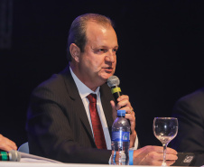 Curitiba, 23 de julho de 2023 - Abertura da 75ª Reunião Anual da SBPC - Sociedade Brasileira para o Progresso da Ciência, que aconteceu no Teatro Guaira, e contou com a presença da ministra de  Ciência, Tecnologia e Inovação, Luciana Santos.
