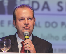 Curitiba, 23 de julho de 2023 - Abertura da 75ª Reunião Anual da SBPC - Sociedade Brasileira para o Progresso da Ciência, que aconteceu no Teatro Guaira, e contou com a presença da ministra de  Ciência, Tecnologia e Inovação, Luciana Santos.