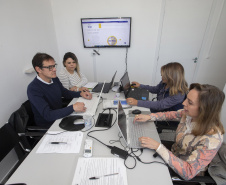 Auditores realizaram auditoria na empresa Via Facilities em junho deste ano, para manutenção da certificação do Sistema de Gestão da Qualidade ISO 9001, obtida em 2022