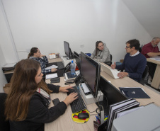 Auditores realizaram auditoria na empresa Via Facilities em junho deste ano, para manutenção da certificação do Sistema de Gestão da Qualidade ISO 9001, obtida em 2022