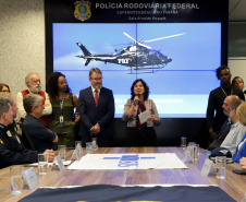 Vice Governador Darci Piana participa  de encontro com os parceiros envolvidos na retomada do Serviço Aeromédico da PRF no Paraná - Foto: Ari Dias/AEN