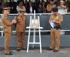 PMPR realiza passagem de comando da Academia Policial Militar do Guatupê