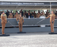 PMPR realiza passagem de comando da Academia Policial Militar do Guatupê