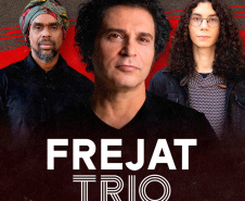 Frejat e filho se apresentam no palco do Teatro Guaíra
