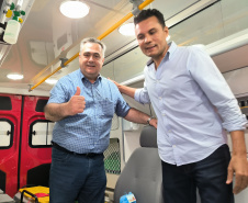 Governo reforça o atendimento de Saúde em Foz do Iguaçu e Medianeira com novas ambulâncias do Siate