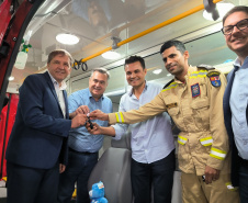 Governo reforça o atendimento de Saúde em Foz do Iguaçu e Medianeira com novas ambulâncias do Siate