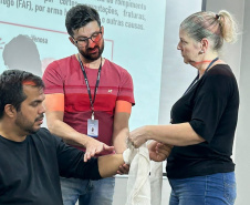 Polícia Penal capacita 35 agentes em curso de primeiros socorros no Complexo Penitenciário de Maringá