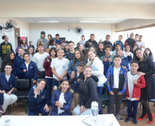 PCPR ministra palestra para 58 alunos surdos em escola na Capital