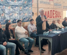Assinatura agora de convênio para pavimentação de estrada rural em Vitorino.