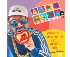 Espetáculo “Abrakbça” une hip-hop e universo lúdico para crianças no Guairinha