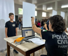 PCPR na Comunidade oferece serviços de polícia judiciária para a população de Castro