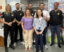 PCPR na Comunidade leva serviços de polícia judiciária para mais de 400 alunos em escolas especiais em Cascavel